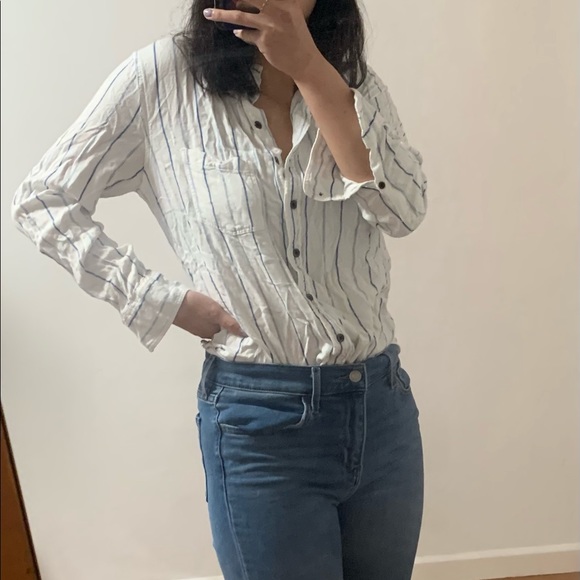 Jach’s Girlfriend women’s button down top - Picture 1 of 4